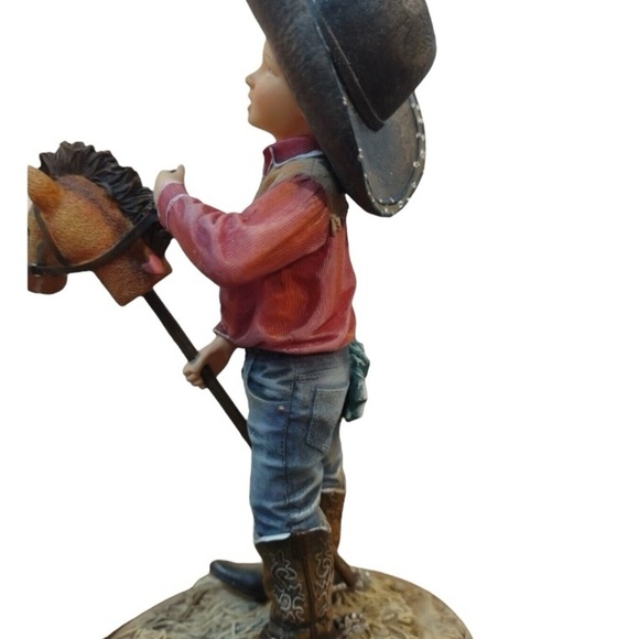 2008 MAMA SAYS DREAM BIG BOY & HORSE DEMDACO KATHY ANDREWS FINCHER - Picture 5 of 15